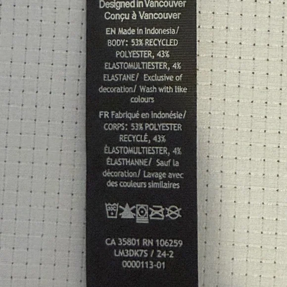 lululemon Airing Easy SS Button Down Shirt XL Light Gray - Picture 8 of 12